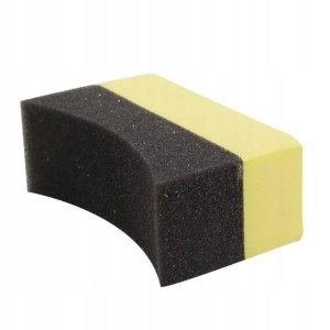 Maxshine Tire Dressing Applicator Curved - profilowany, gąbkowy aplikator do opon 1szt.