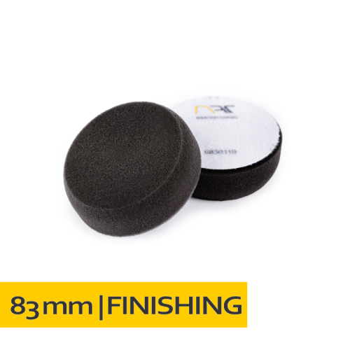 NAT Czarna Miękka gąbka polerska 80mm - Sklep detailingowy Automotive Care
