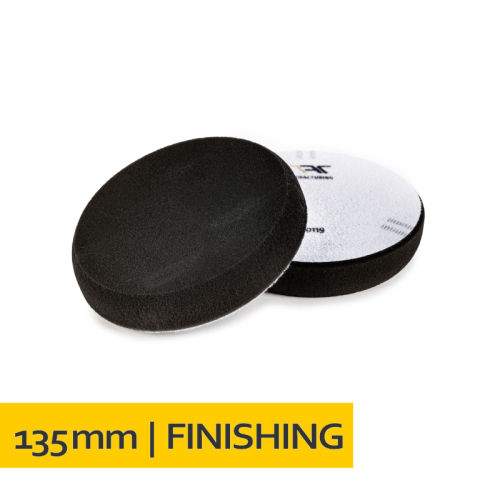 NAT Czarna Miękka Wykończeniowa - gąbka polerska 135mm - Sklep detailingowy Automotive Care