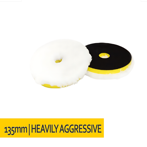 NAT Pad Mikrofibrowy Mocno Agresywny Twardy 135mm - Sklep detailingowy Automotive Care