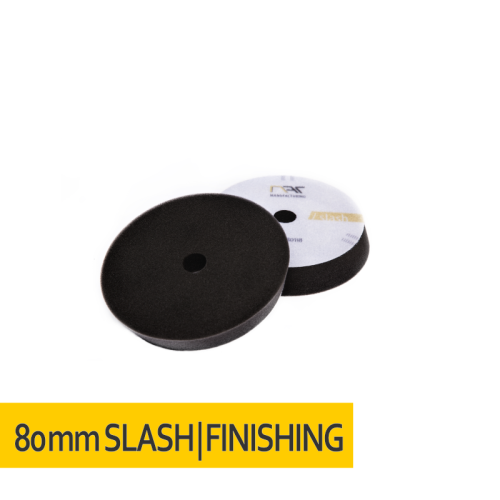 NAT Slash DA Czarna Miękka gąbka polerska 80mm - Sklep detailingowy Automotive Care