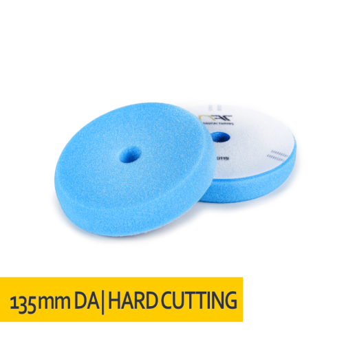 NAT DA Niebieska Twarda Otwarto Komórkowa gąbka polerska 135mm - Sklep detailingowy Automotive Care