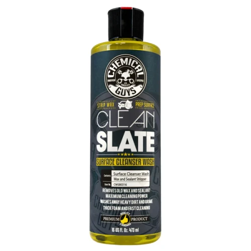 Chemical Guys Clean Slate Surface Cleanser Wash - szampon mocno odtłuszczający, usuwa woski 473 ml - Sklep detailingowy Automotive Care