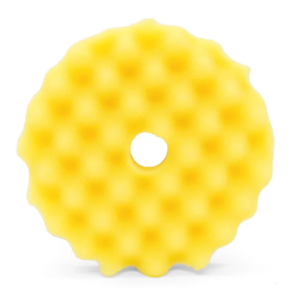 Optimum YELLOW Waffel Cut 125mm - waflowy, średni pad polerski
