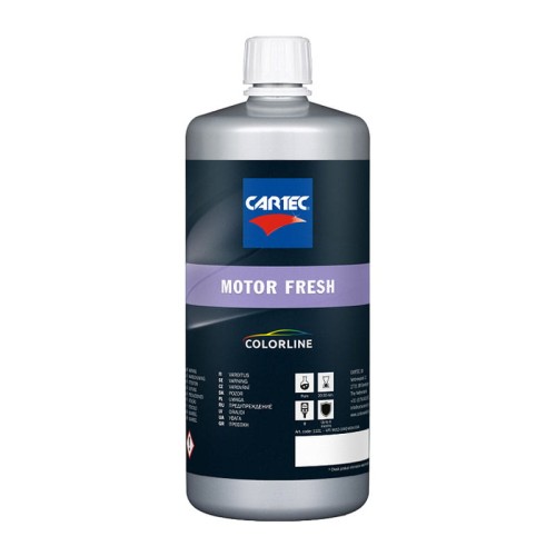 Cartec Motor Fresh - odświeża plastiki i elementy gumowe w komorze silnika 1L - Sklep detailingowy Automotive Care
