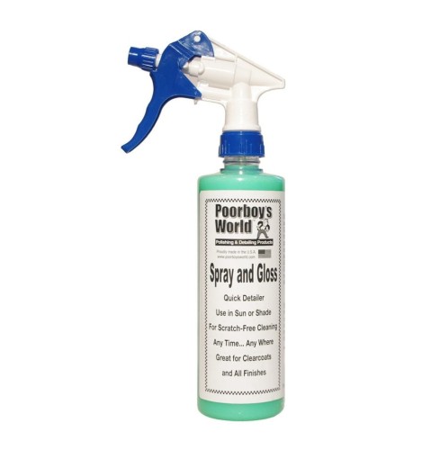 Poorboy`s Word Spray & Gloss -  quick detailer do lakieru samochodowego 473ml - Sklep detailingowy Automotive Care