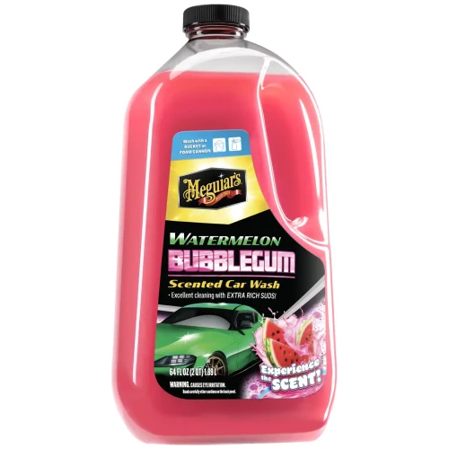 Meguiar's Watermelon Bubblegum Scented Car Wash - szampon i piana aktywna 1893 ml  - Sklep detailingowy Automotive Care