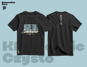 Automotive Care T-Shirt Classic Version Black - wysokiej jakości koszulka rozmiar L