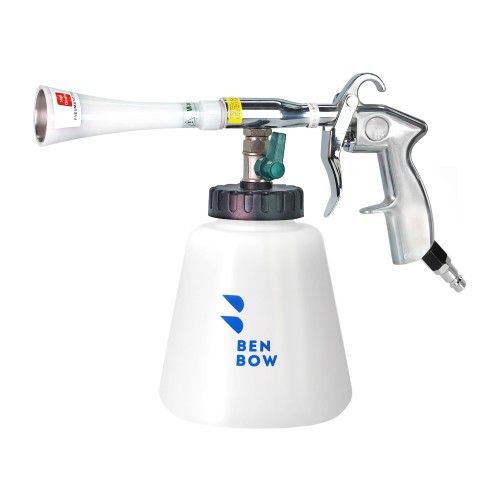 BenBow 004 Classic - pistolet czyszczący z dyszą wzmocnioną metalem i pojemnikiem 1L - Sklep detailingowy Automotive Care