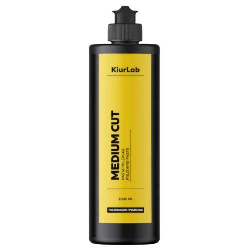 KiurLab Medium Cut / One Step - pasta polerska typu One Step jednoetapowa 1L - Sklep detailingowy Automotive Care