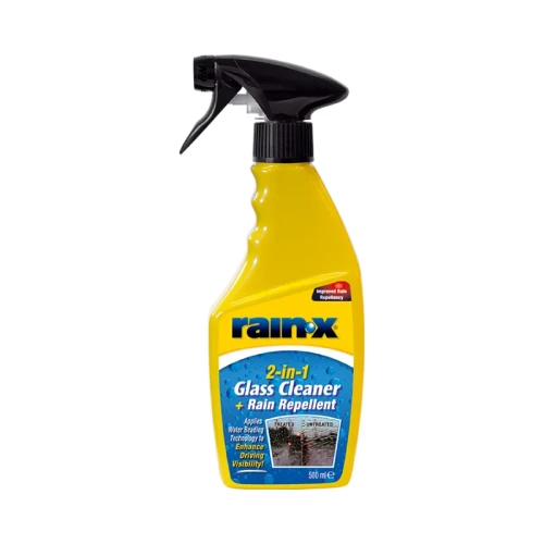 Rain-X 2w1 - czyste szyby + niewidzialna wycieraczka 500ml - Sklep detailingowy Automotive Care