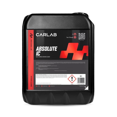 CARLAB ABSOLUTE IC - gotowy do użycia preparat przeznaczony do czyszczenia wszystkich powierzchni wnętrza samochodu 5L - Sklep detailingowy Automotive Care