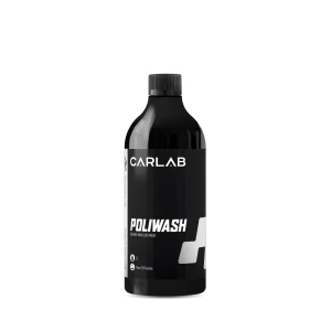 CARLAB POLIWASH - zaawansowany, polimerowy, niepieniący szampon przeznaczony do mycia samochodów metodą rinseless (bez spłukiwania) 750ml