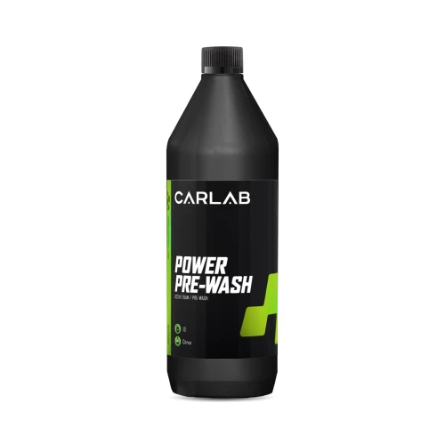 CARLAB POWER PRE-WASH - wysoce skoncentrowana, zasadowa piana aktywna przeznaczona do mycia pojazdów 1L - Sklep detailingowy Automotive Care
