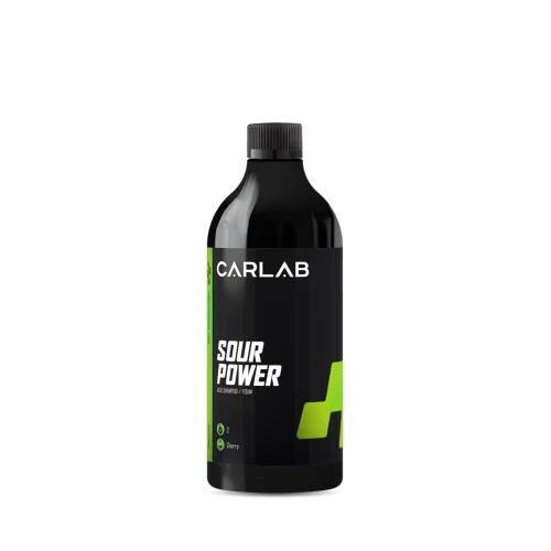 CARLAB SOUR POWER - wysoce skoncentrowany preparat 2 w 1 – kwaśny szampon oraz aktywna piana 750ml - Sklep detailingowy Automotive Care