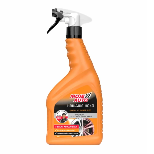 Moje Auto Płyn do Felg Krwawe Koło - wydajny, neutralny płyn do czyszczenia felg 700ml - Sklep detailingowy Automotive Care