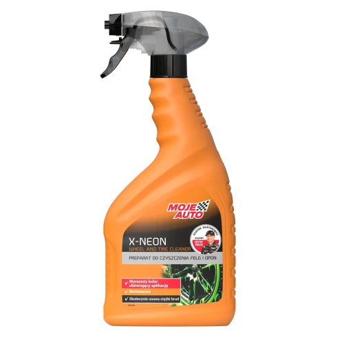 Moje Auto X-Neon - płyn do czyszczenia felg i opon 750ml - Sklep detailingowy Automotive Care