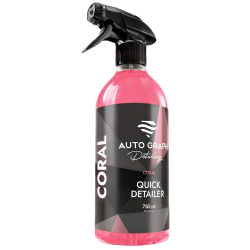 Auto Graph CORAL Quick Detailer - Produkt do odświeżenia lakieru auta 750ml - Sklep detailingowy Automotive Care