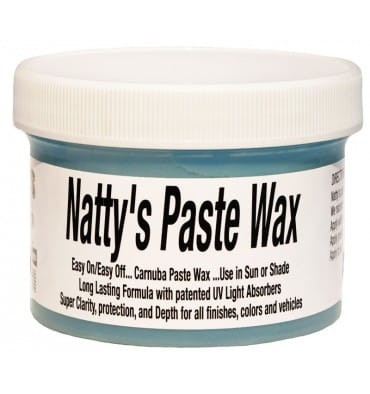 Poorboy's World Natty's Paste Wax Blue - naturalny wosk do ciemnych kolorów 227g - Sklep detailingowy Automotive Care