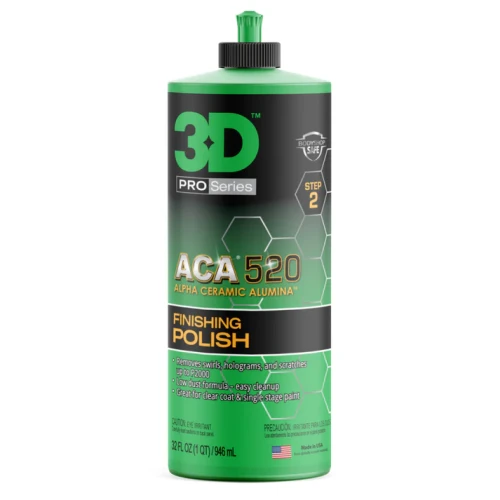 3D Car Care ACA 520 Finishing Polish - wykańczająca pasta polerska oparta na aluminum 946ml - Sklep detailingowy Automotive Care