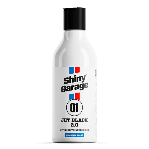 Shiny Garage Jet Black 2.0 - dressing do plastików zewnętrznych 250ml - Sklep detailingowy Automotive Care