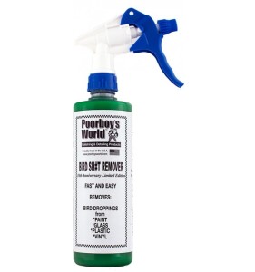 Poorboy`s World Bird Sh#t Remover - płyn do usuwania zanieczyszczeń organicznych, ptasich odchodów473ml