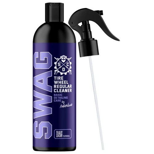 SWAG Basic Tire Wheel Regular Cleaner - gotowy i skuteczny środek do czyszczenia felg i opon 500ml - Sklep detailingowy Automotive Care