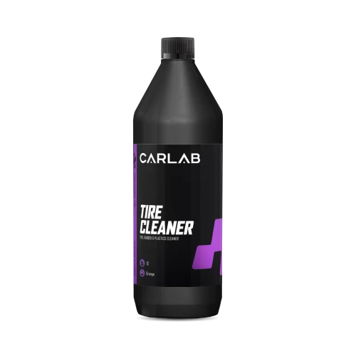 CARLAB TIRE CLEANER - wysoce skoncentrowany preparat przeznaczony do czyszczenia opon oraz wszelkich elementów gumowych i plastikowych pojazdu 1L - Sklep detailingowy Automotive Care