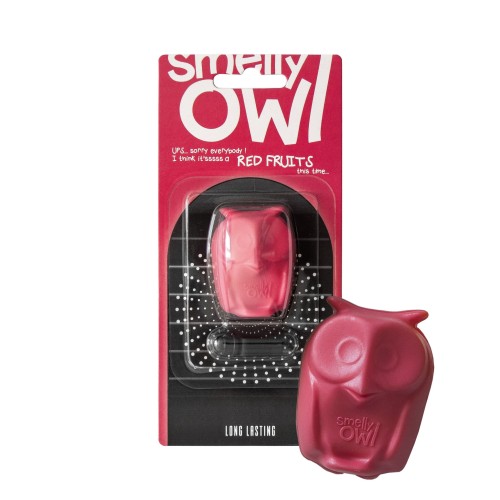 Smelly Owl Red Fruits - zapach samochodowy, odświeżacz owoce - Sklep detailingowy Automotive Care