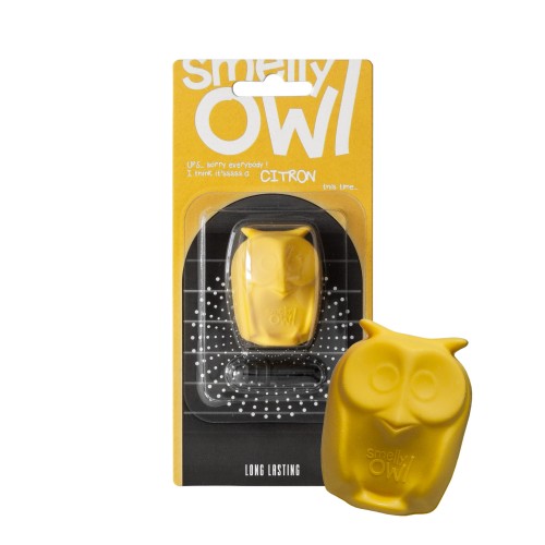 Smelly Owl Citron - zapach samochodowy, odświeżacz cytryna - Sklep detailingowy Automotive Care