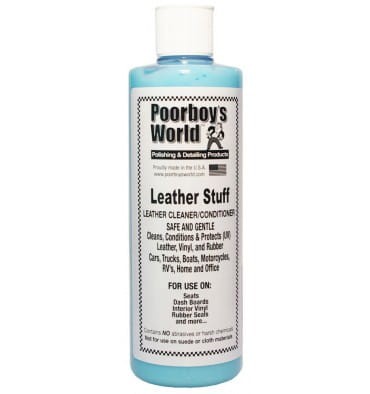 Poorboy's World Leather Stuff - emulsja do skóry 473ml - Sklep detailingowy Automotive Care