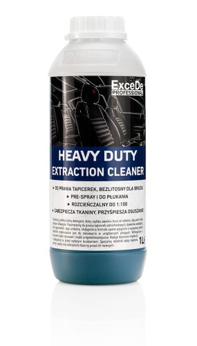 ExceDe Heavy Duty Extraction - płyn do prania ekstrakcyjnego tapicerek 1L - Sklep detailingowy Automotive Care