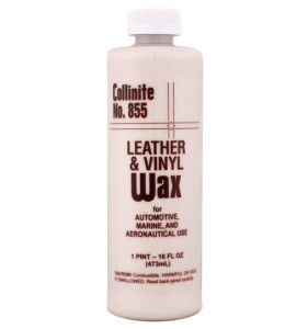 Collinite No. 855 Leather and Vinyl Wax - wosk do skóry i vinylu 473ml
