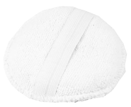 AC Products White Round - aplikator z mikrofibry z gumką - Sklep detailingowy Automotive Care