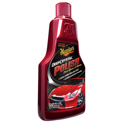 Meguiar's Deep Crystal Polish Step 2 - politura czyści nabłyszcza wypełnia lakier 473ml - Sklep detailingowy Automotive Care