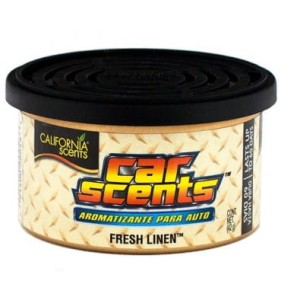 California Car Scents Fresh Linen - odświeżacz powietrza świeże pranie 42g